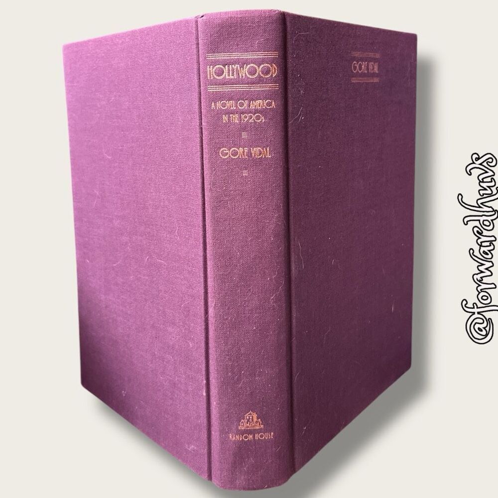 HOLLYWOOD: A Novel of America in the 1920s – Hardcover First Edition